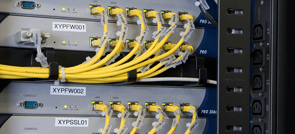 rfid led label in data center